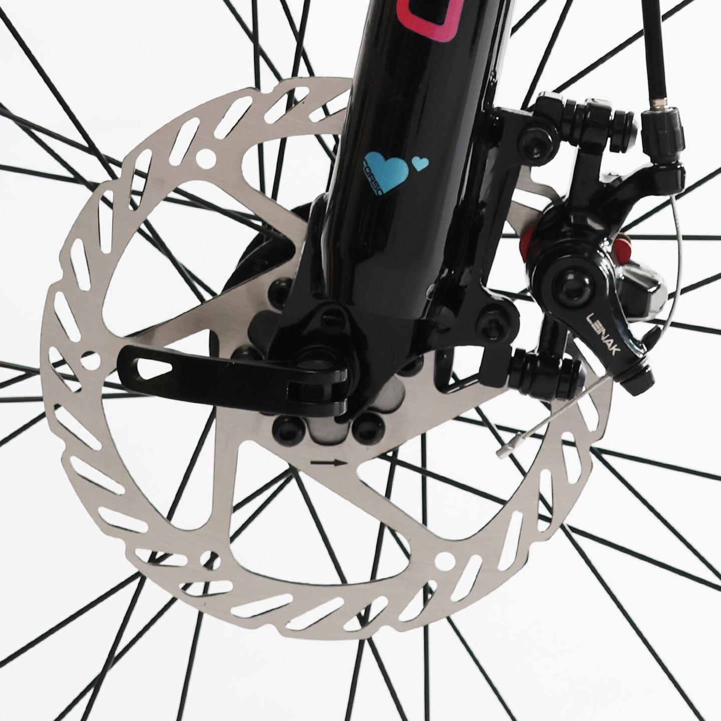 Велосипед горный Corso Amber 27,5" рама 15" Голубой - фото 5 Велосипед горный Corso Amber 27,5" рама 15" Голубой - фото 5