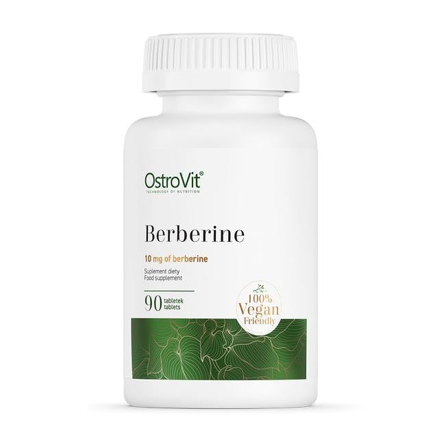 Берберин OstroVit Berberine 10 mg екстракт барбарису 500 мг 90 табл.