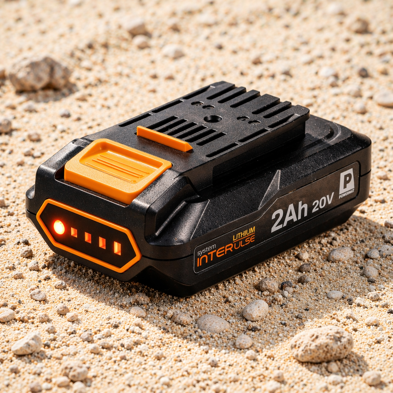 Аккумулятор для электроинструментов Powermat PM0757 20 В 2 Ач Аккумулятор для электроинструментов Powermat PM0757 20 В 2 Ач