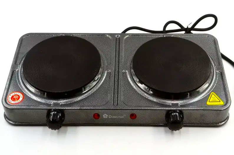 Плита электрическая Domotec MS 5822 2000 Вт дисковая (21833459)