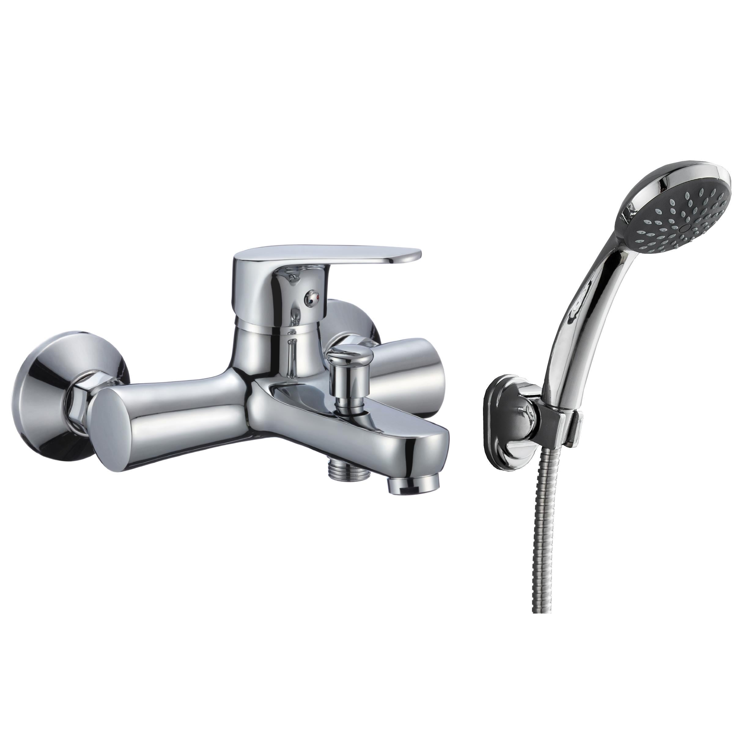 Смеситель для ванны RJ Butterfly однорычажный Хром (RBZ074-3)