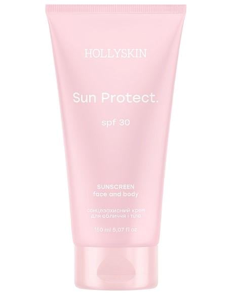 Солнцезащитный крем для лица и тела HOLLYSKIN Sun Protect. SPF 30 150 мл Солнцезащитный крем для лица и тела HOLLYSKIN Sun Protect. SPF 30 150 мл