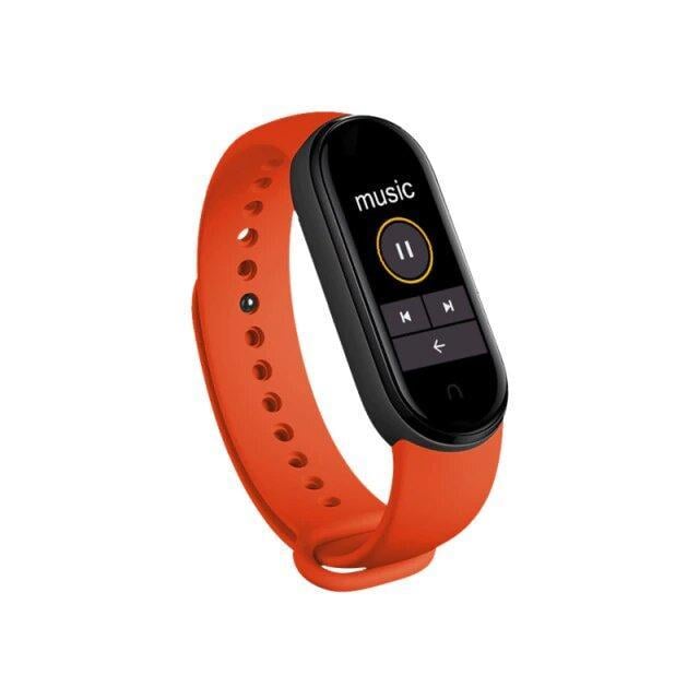 Фитнес часы браслет Band M6 Red