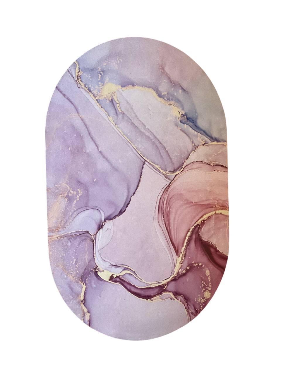 Килимок для ванної та душової кімнати абсорбуючий легко миється 57х37 см Рожевий Килимок для ванної та душової кімнати абсорбуючий легко миється 57х37 см Рожевий