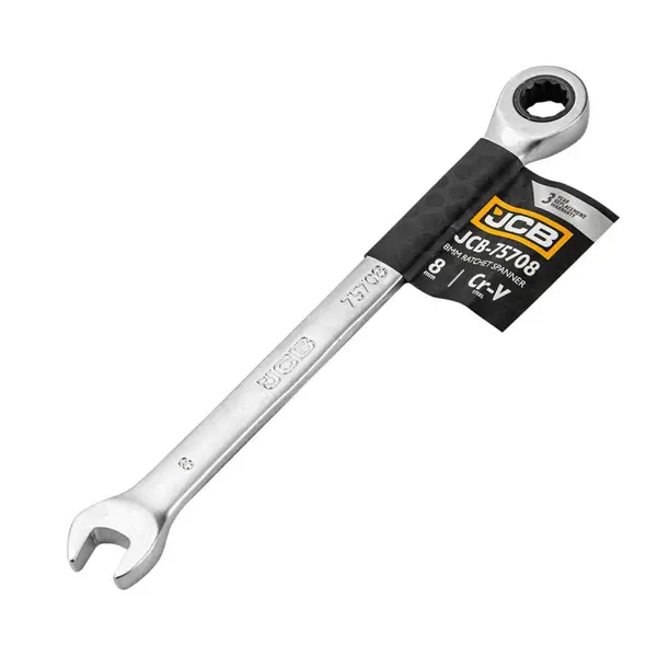 Ключ гайковий з храповиком 8 мм (75708)