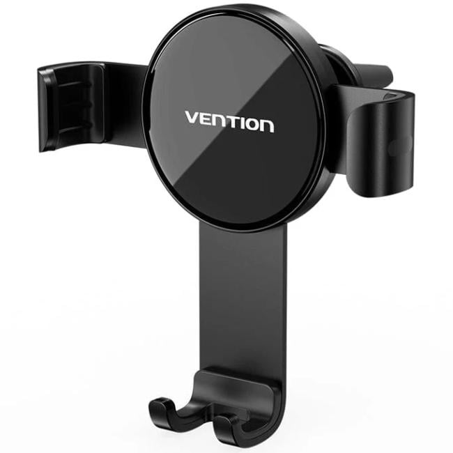 Держатель для телефона в машину Vention Car Phone Mount With Duckbill Clip 4,7-7,2" Black (KCGB0)