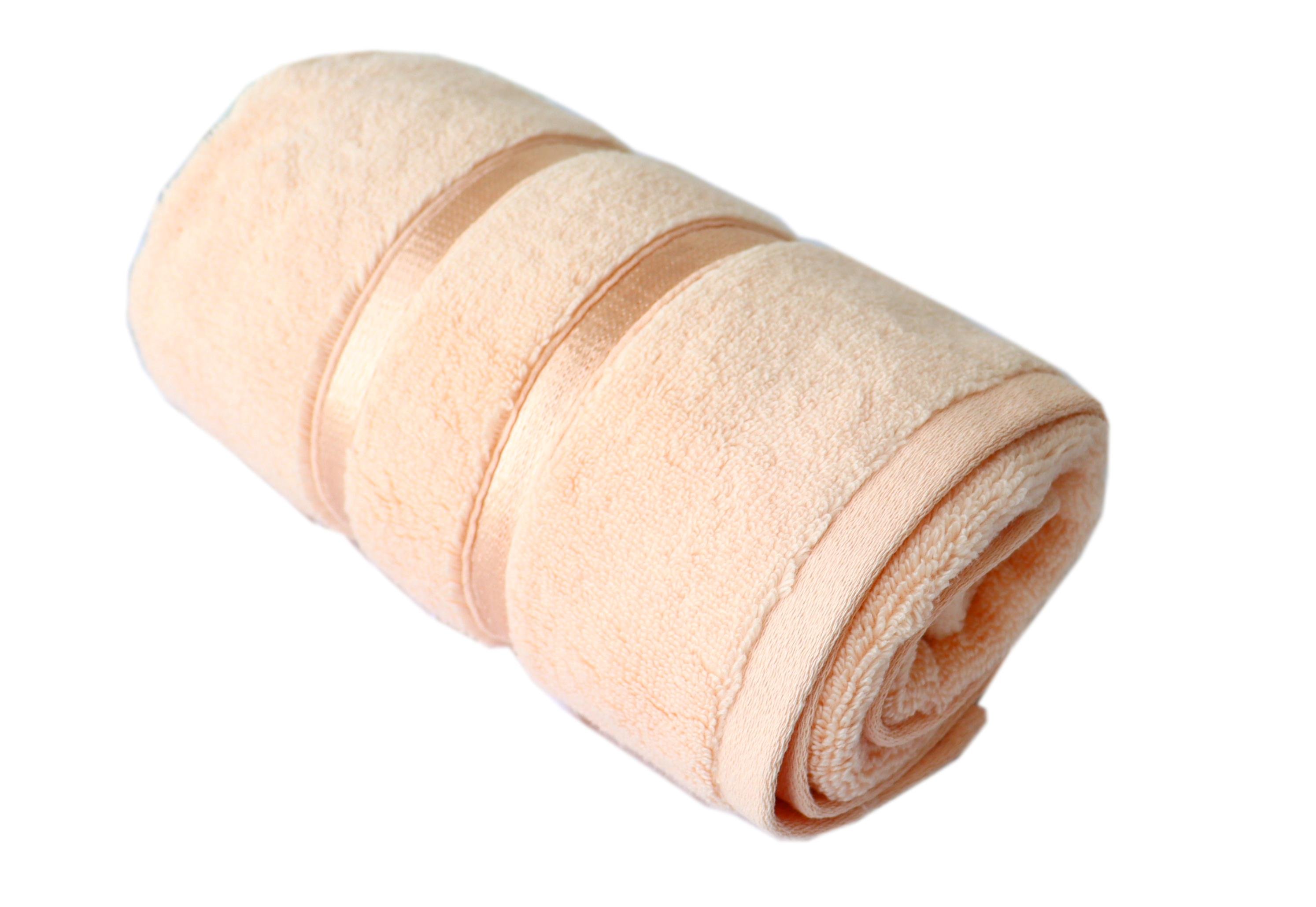 Рушник Dolce 70х140 см Персиковий (8693812848636) - фото 2 Рушник Dolce 70х140 см Персиковий (8693812848636) - фото 2