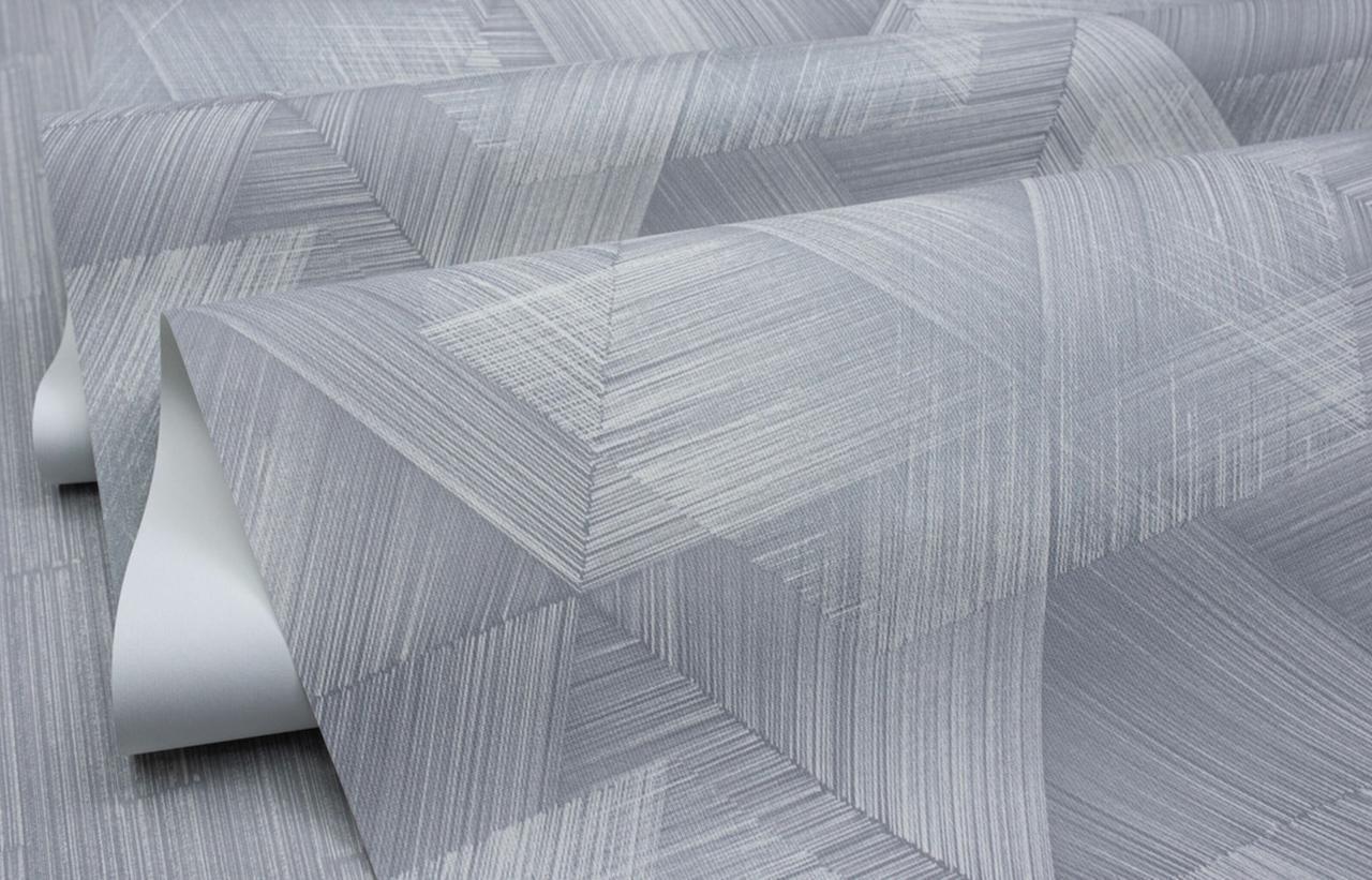 Обои флизелиновые SINTRA Lira 535653 декор винил горячего тиснения 1,06х10,05 м Серый