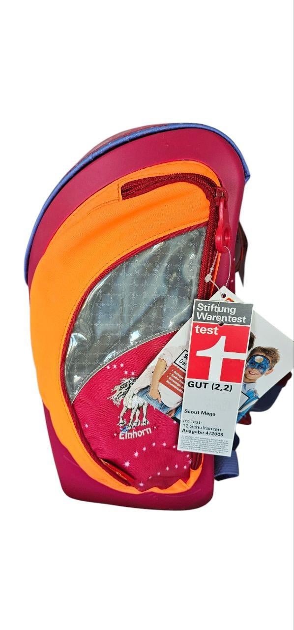 Школьный ранец Derechtle Scout Единорог 32x40x25 см (8409007) - фото 3 Школьный ранец Derechtle Scout Единорог 32x40x25 см (8409007) - фото 3