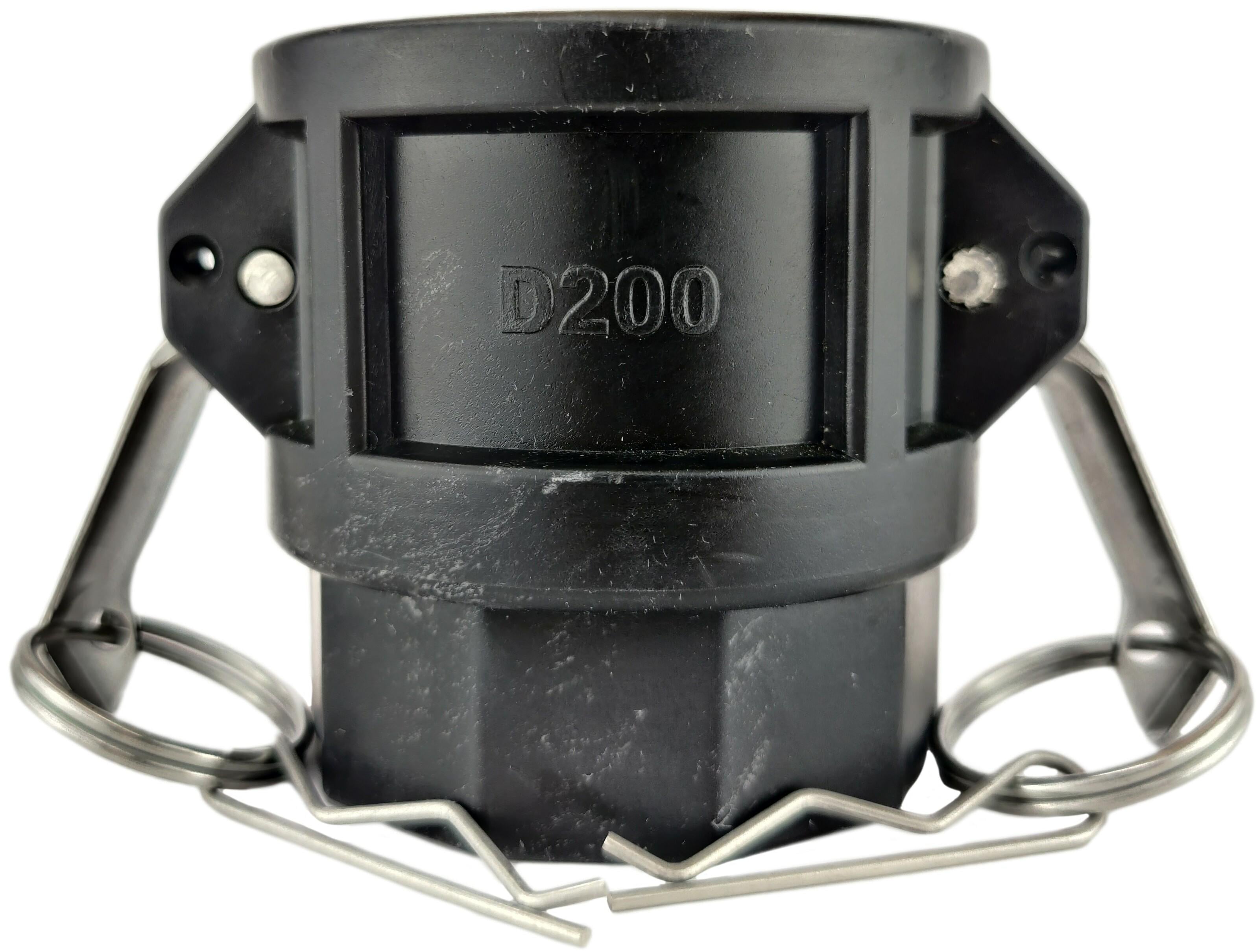 Муфта camlock тип D із внутрішньою різьбою BSPP ШРЗ поліпропілен D-200 2" (50233032) Муфта camlock тип D із внутрішньою різьбою BSPP ШРЗ поліпропілен D-200 2" (50233032)