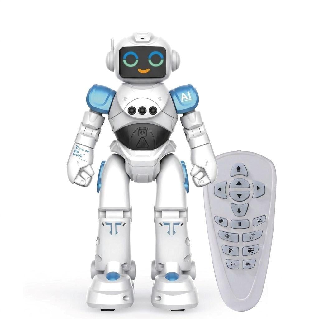 Робот Галактик Wtoys українська озвучка/лед-підсвічування/сенсорні датчики/рух/6 пісень/6 історій/вікторина (36825106)