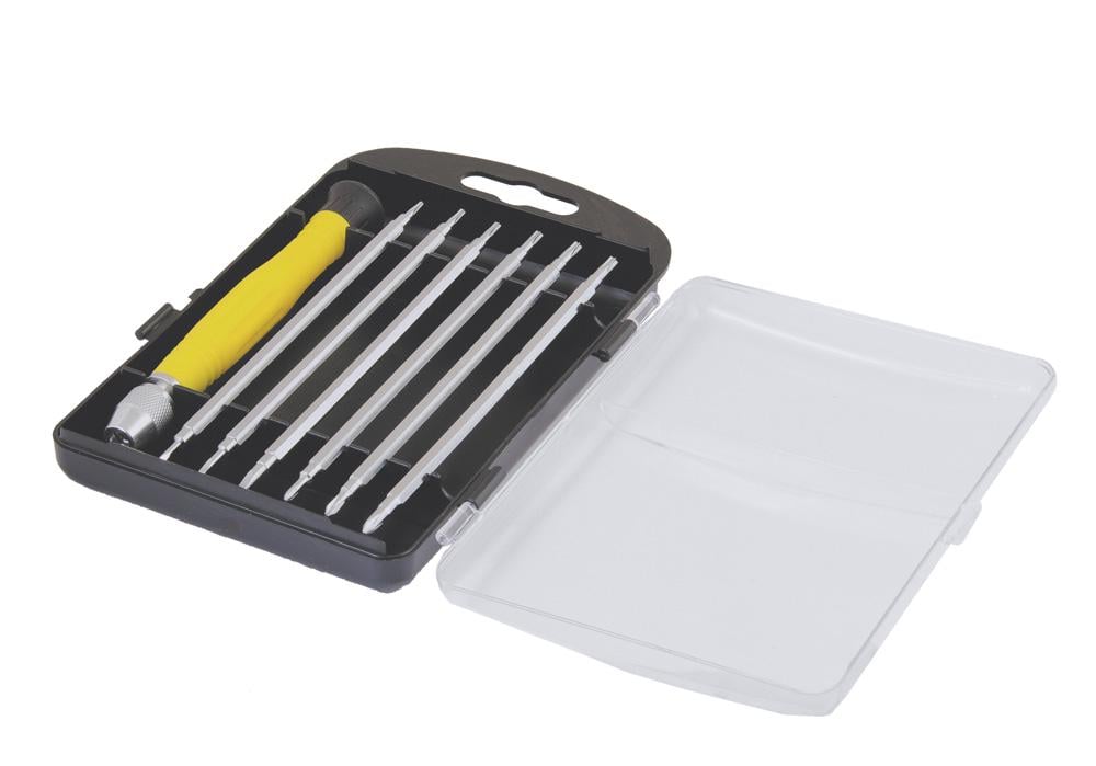 Отвёртка прецизионная MasterTool GM + 6 двусторонних насадок (Арт.: 40-0164)