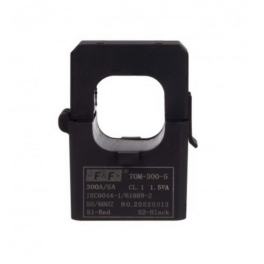 Трансформатор струму F&F TOM-300-5 300/5 CL.1.0 роз'ємний (TOM-300-5)
