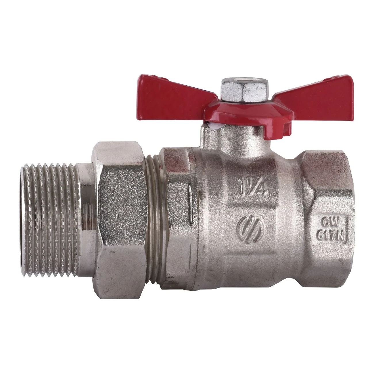 Кран шаровой прямой с американкой Arco 1 1/4" Sena 154106 (1200000354)