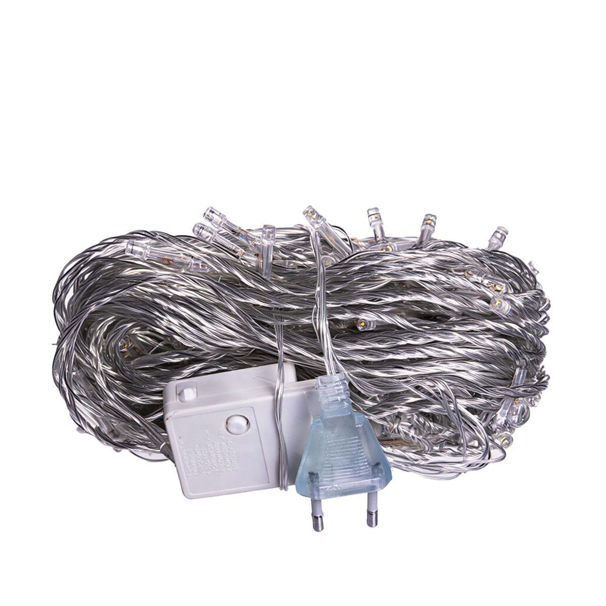 Гірлянда кімнатна Нитка W220LED22MWY 22 м 220 LED Білий/Жовтий (29912686) - фото 3