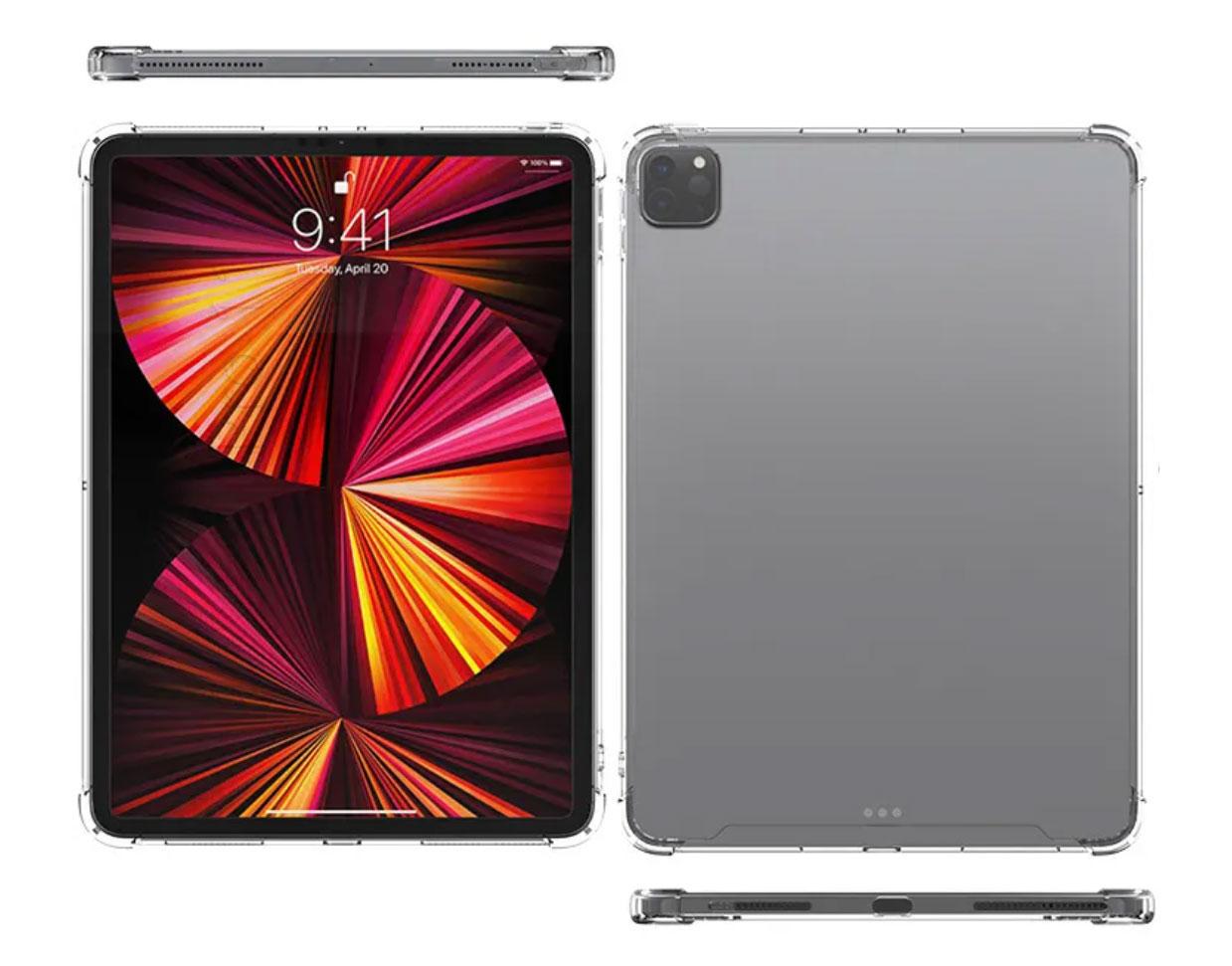 Чехол-бампер силиконовый Primolux Silicone для планшета Apple iPad Pro 2020/2021/2022 12,9" Clear (1868061488) - фото 4