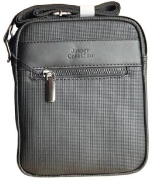Сумка через плечо Jasper T011-2 с металлической фурнитурой 22x18x6 см Black (3_08758) Сумка через плечо Jasper T011-2 с металлической фурнитурой 22x18x6 см Black (3_08758)