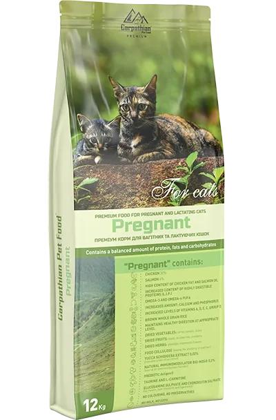 Корм для кошек сухой Carpathian Pregnant всех пород для беременных и лактирующих 12 кг (37202444) Корм для кошек сухой Carpathian Pregnant всех пород для беременных и лактирующих 12 кг (37202444)