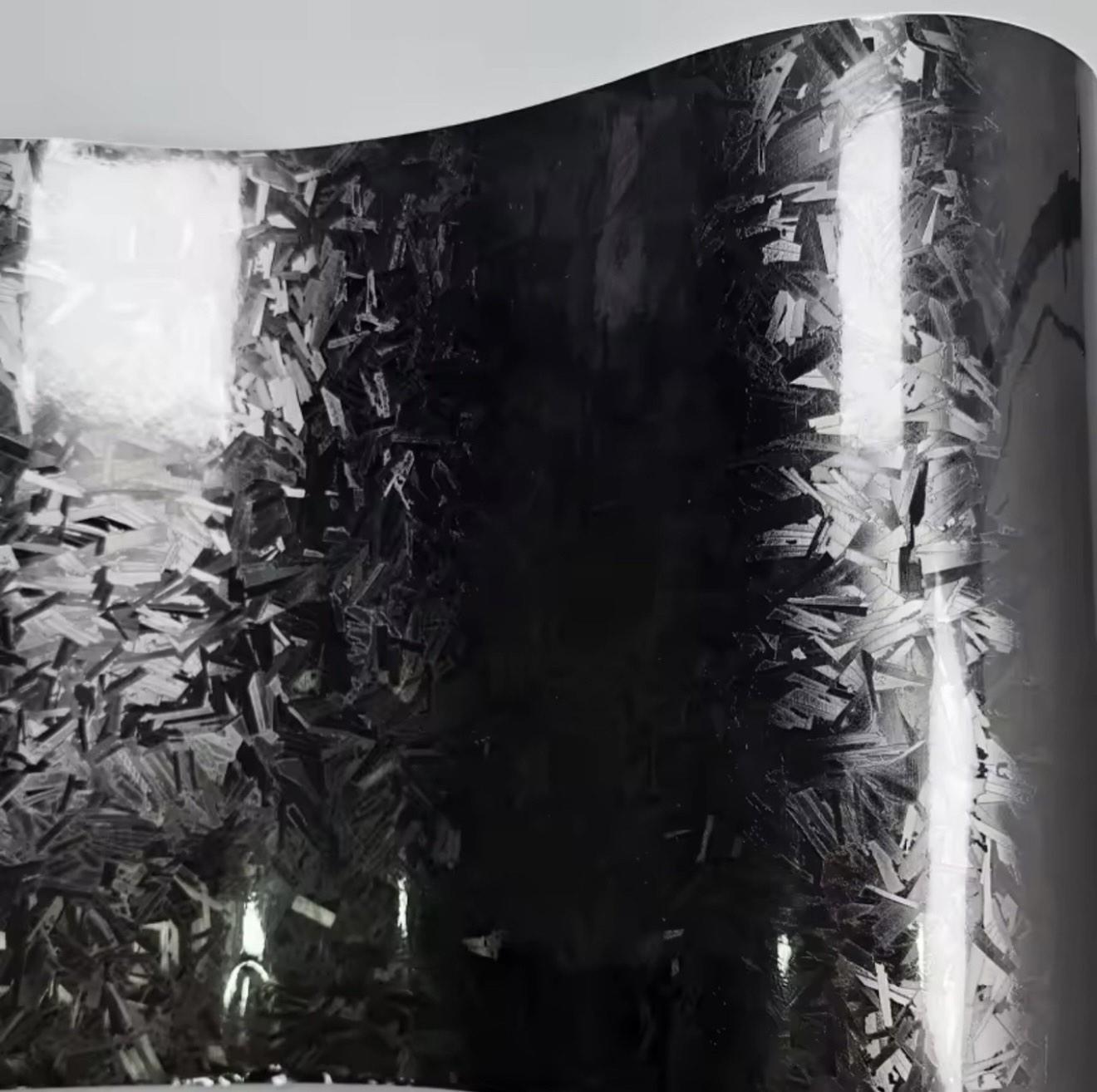 Плівка самоклеюча СONGSHANG під кований ломаний карбон супер глянець 50x150 см (2601065882) - фото 4