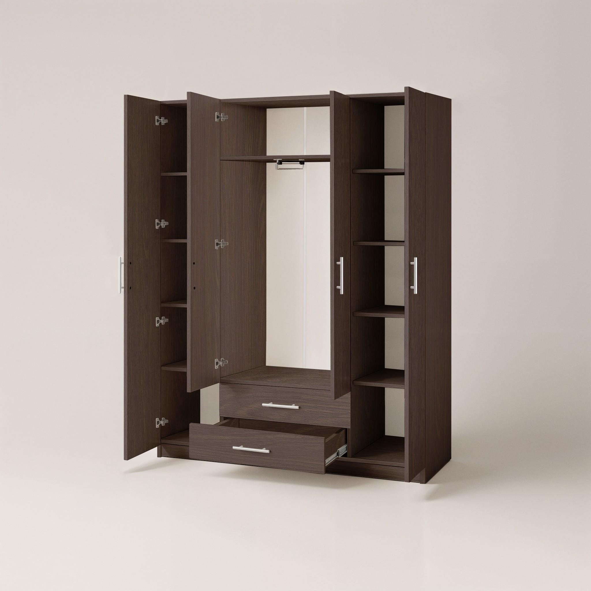 Шкаф для одежды Standart 2+4 1286x416x1900 мм Венге Магия - фото 3