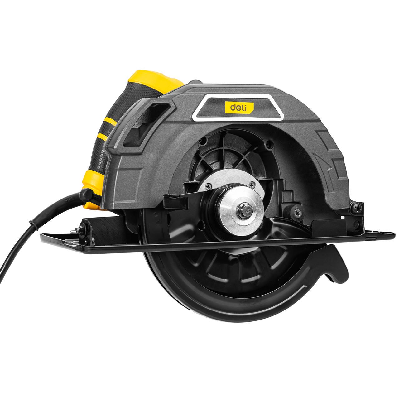 Пила циркулярная Deli Tols EDL-YJ235-E1 2200W9-1/4"40T (2591125202) - фото 6 Пила циркулярная Deli Tols EDL-YJ235-E1 2200W9-1/4"40T (2591125202) - фото 6