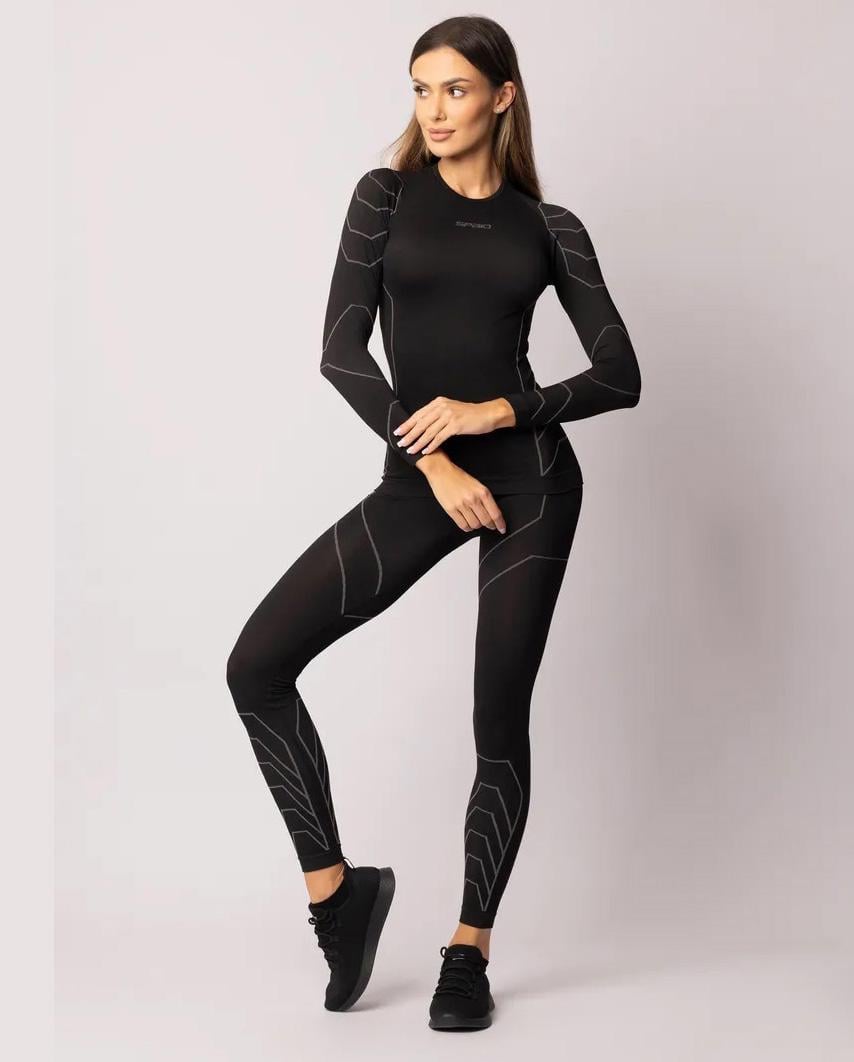 Комплект термобілизни жіночий Spaio Rapid Womens Set XL Black/Grey (SP-RPD-BLKGR-WSET-XL)