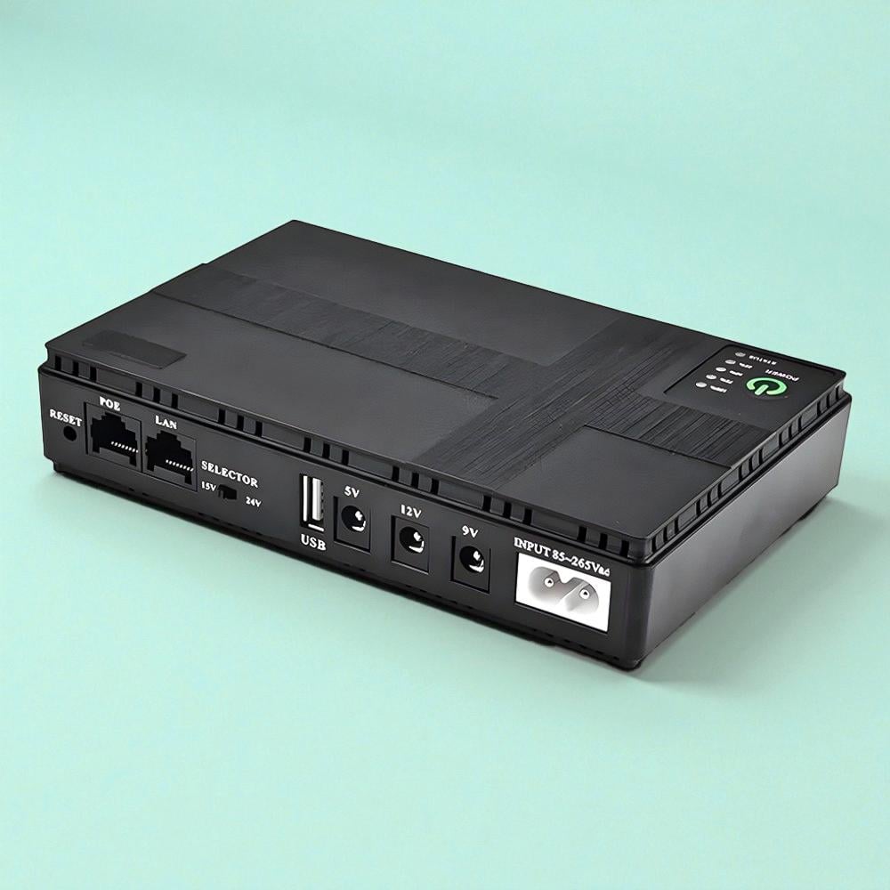 Источник бесперебойного питания для роутера 12V 9V 5V 12000 mAh 18W (30343951)