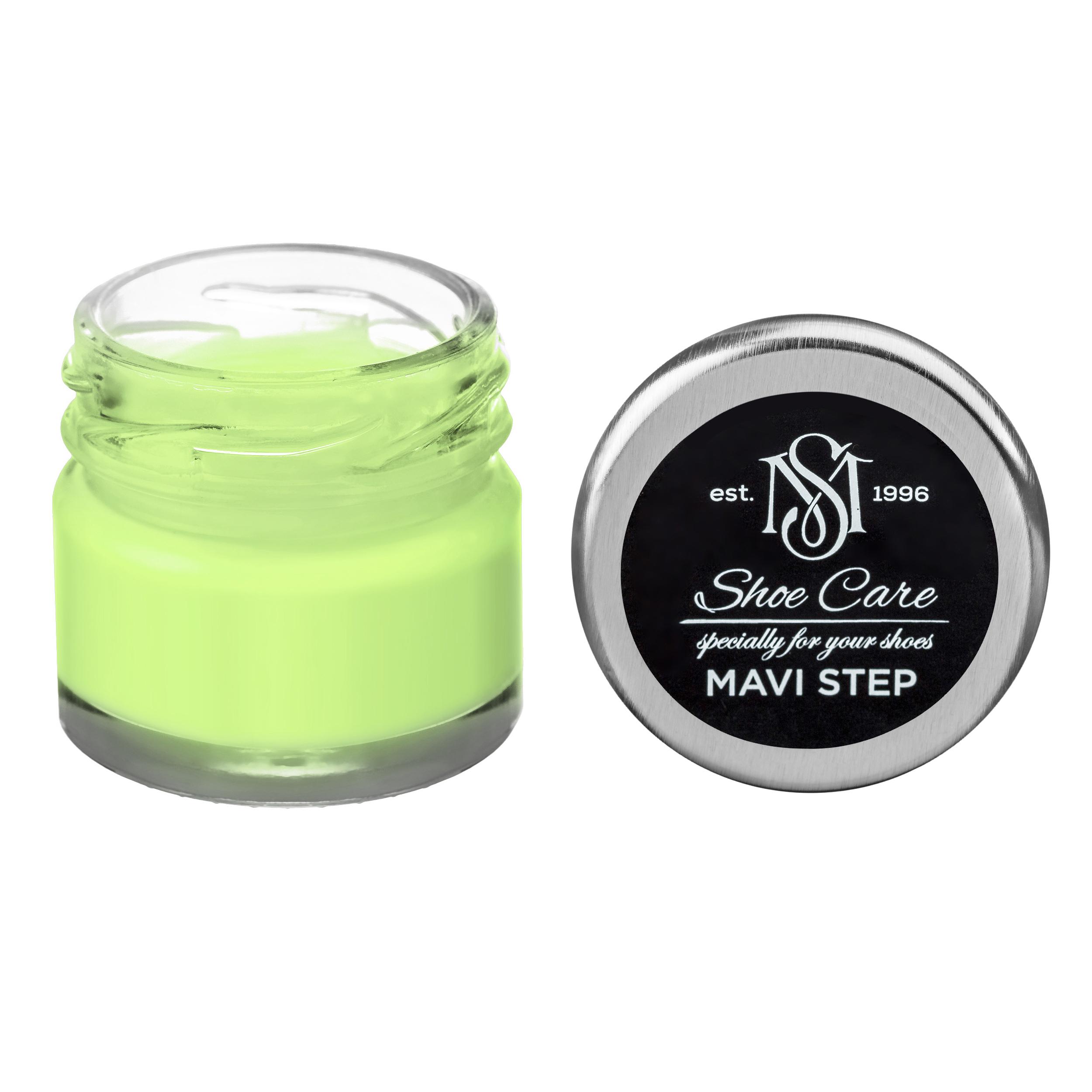 Крем для обуви и кожи Mavi Step Creme de Beaute 25 мл Светло-салатовый (C01/173/025) - фото 1