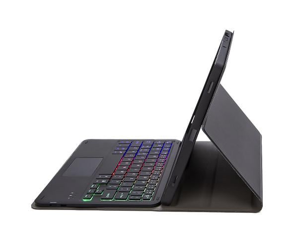 Чохол із Bluetooth-клавіатурою Magnet Flip Cover для Samsung Galaxy Tab S11 Ultra з RGB підсвіткою тачпадом та мишкою Чорний Чохол із Bluetooth-клавіатурою Magnet Flip Cover для Samsung Galaxy Tab S11 Ultra з RGB підсвіткою тачпадом та мишкою Чорний