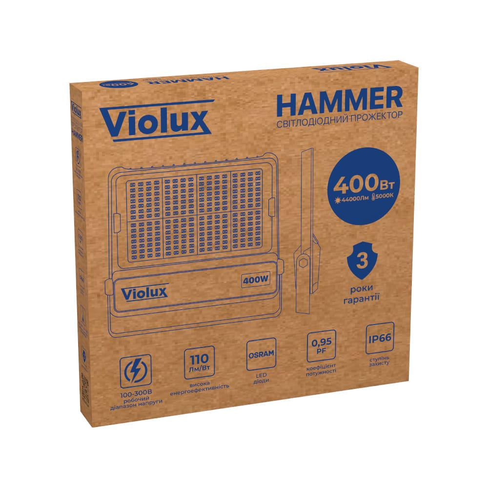 LED-прожектор Violux HERMES 400W SMD 5000K IP66 (430282) - фото 2 LED-прожектор Violux HERMES 400W SMD 5000K IP66 (430282) - фото 2