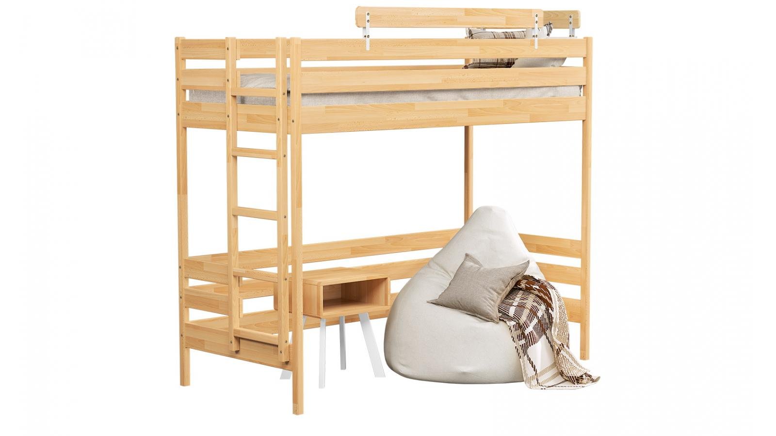 Кровать-чердак Лаос 90х200 см Бук Кровать-чердак Лаос 90х200 см Бук