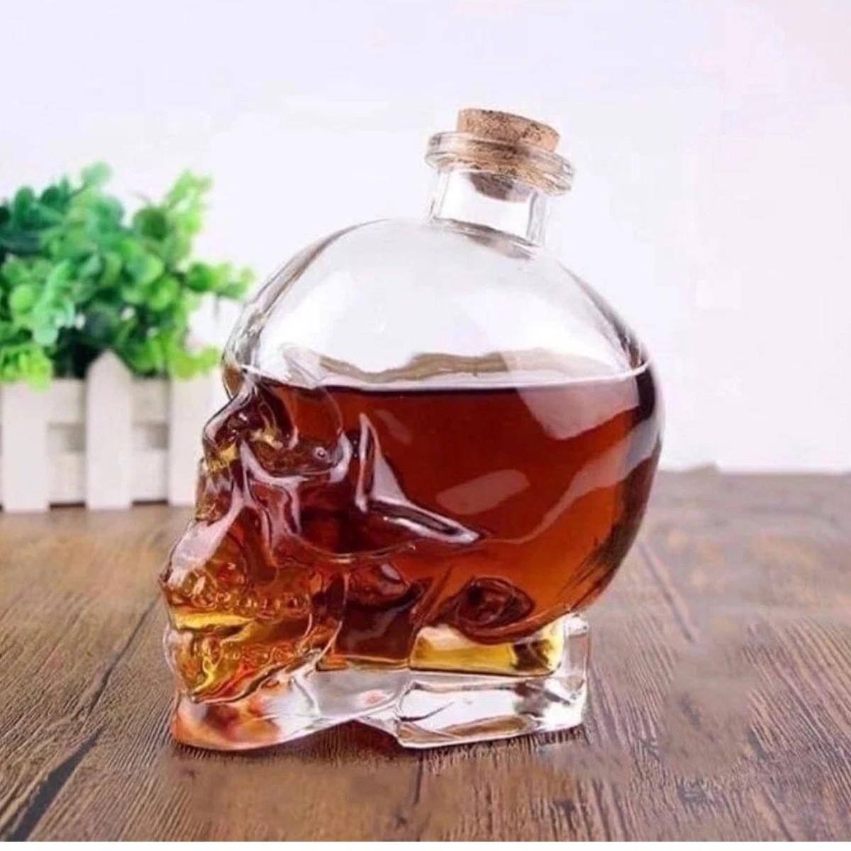 Графин скляний High Quality Череп 750 мл (750 WB) - фото 6