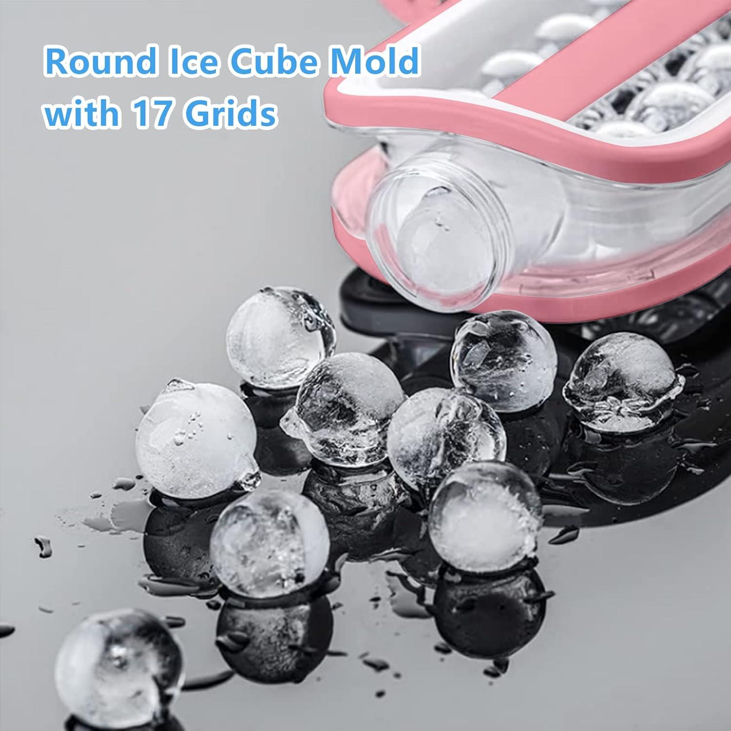 Форма для льоду Ice Cube Tray силіконова на 17 кульок (1010366-White) - фото 4