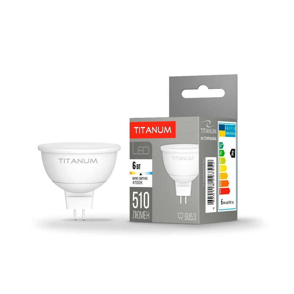 Лампа LED TITANUM MR16 6W GU5.3 4100K