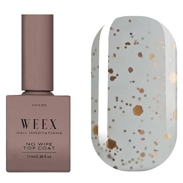 Закріплювач лаку топ Weex Velvet Gold 11 мл (13702693)