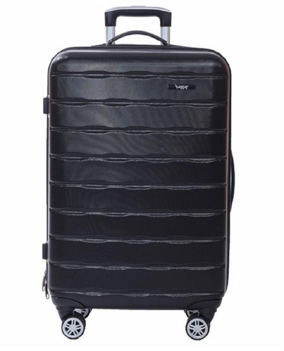 Чемодан пластиковый MCS V302 большой Черный (Bp00025)