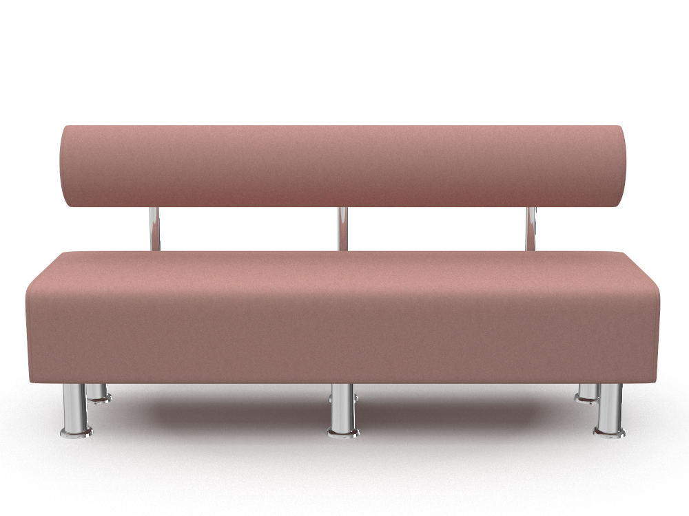 Диван ожидания Relax Junior LX 2202 Розовый мягкий (28518586)