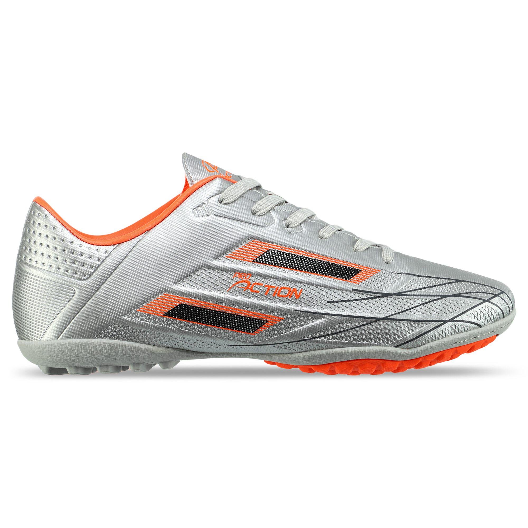 Сороконожки футбольные Pro Action VL21883-TFM-SOR р. 41 Серебристый/Оранжевый Сороконожки футбольные Pro Action VL21883-TFM-SOR р. 41 Серебристый/Оранжевый