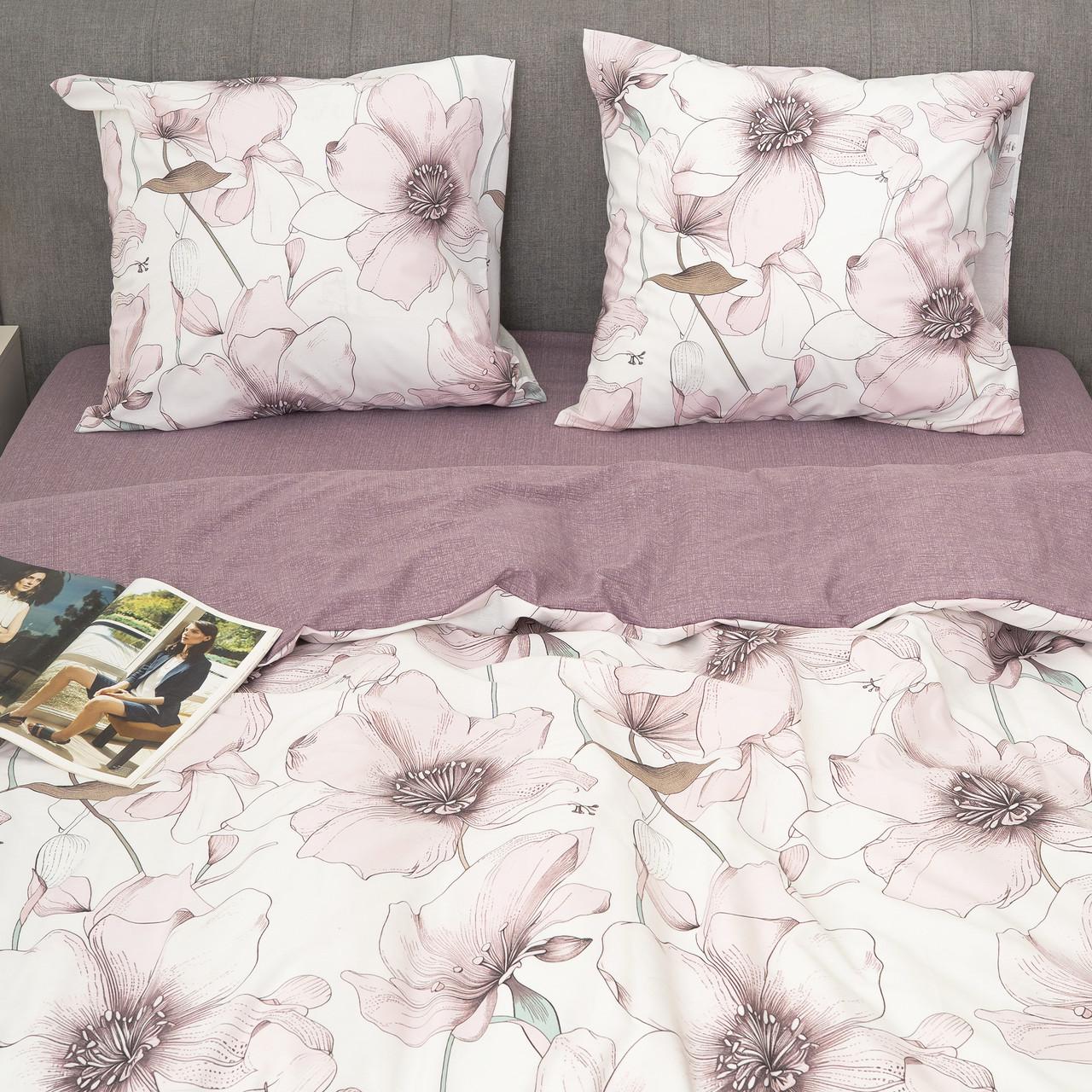 Комплект постільної білизниIsleep Viluta 24303 ранфорс з простирадлом на гумці двоспальний (28092635) - фото 5 Комплект постільної білизниIsleep Viluta 24303 ранфорс з простирадлом на гумці двоспальний (28092635) - фото 5