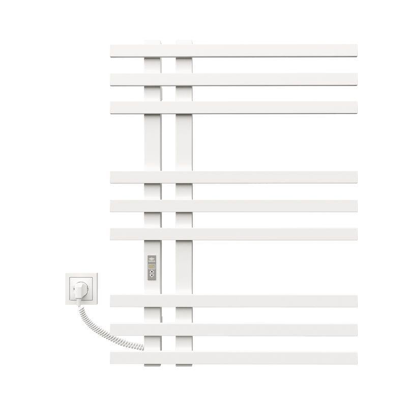 Рушникосушарка електрична KOSSER Браш 800х600/9 EL з таймером Білий (2000962924145-1)