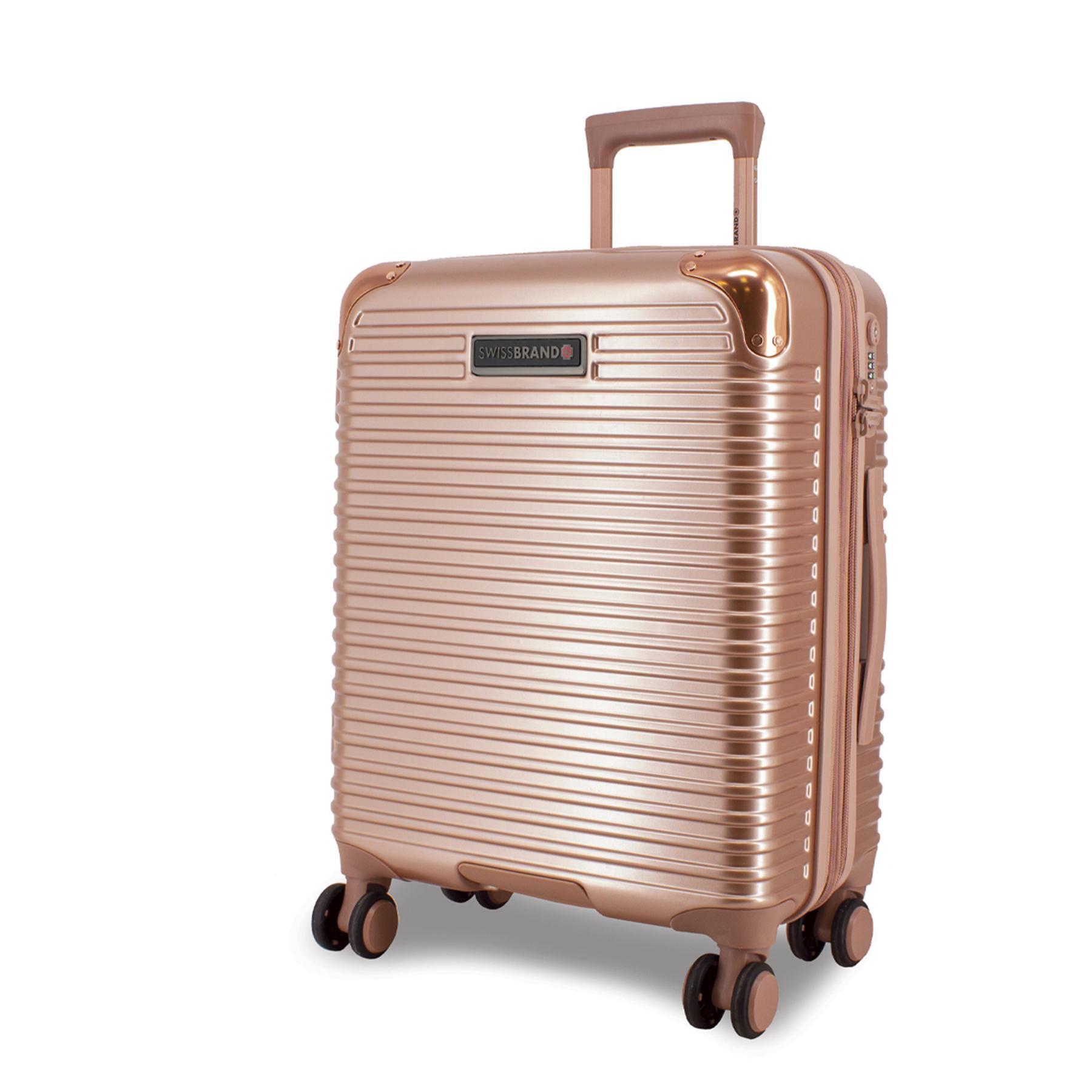 Чемодан Swissbrand Rome S Rose Gold (SWB_LHROM003S)