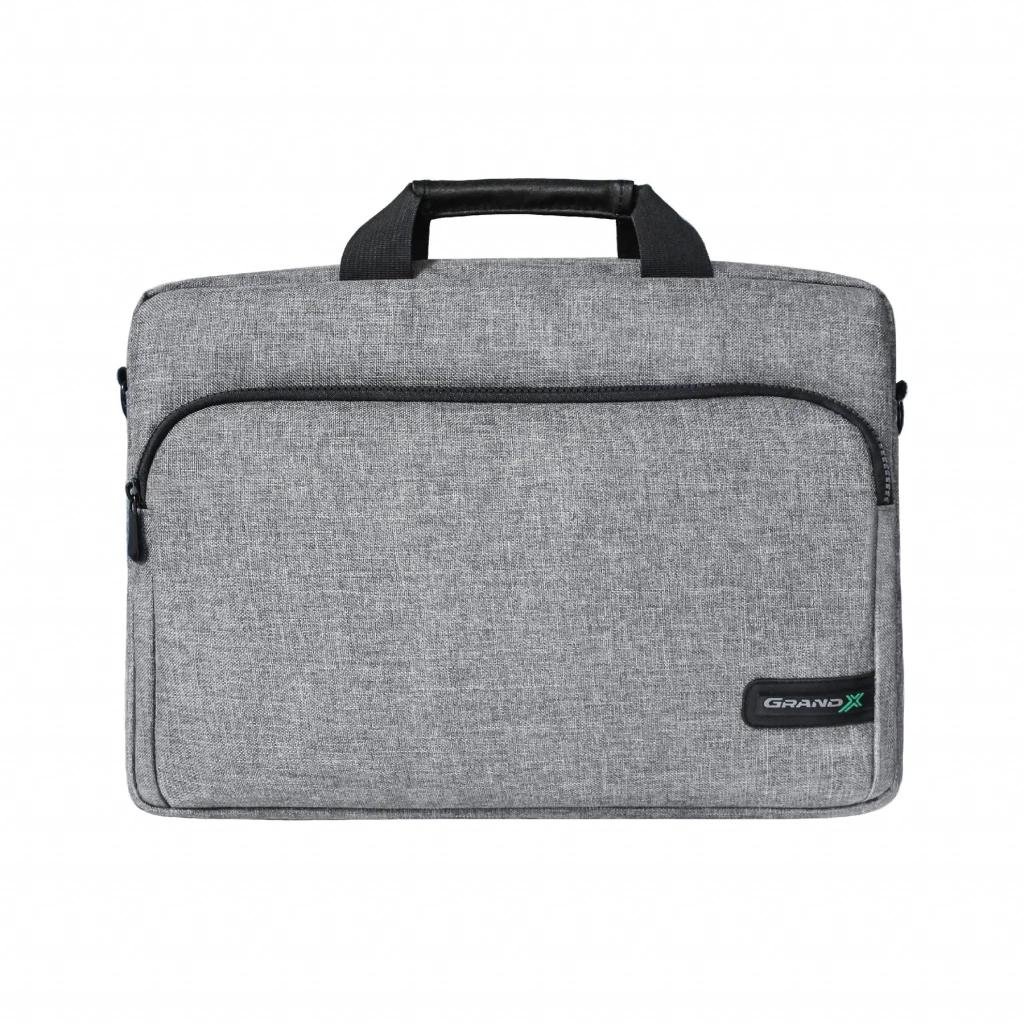 Сумка для ноутбука Grand-X SB-148 Soft Pocket 14'' Grey (SB-148G) - фото 2