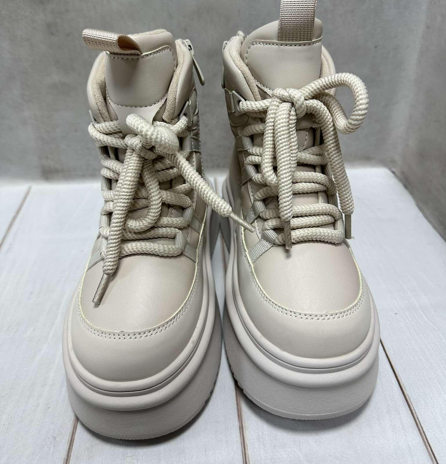 Черевики дитячі зимові на овчині paliament р.36 23,5 см Бежевий - фото 2