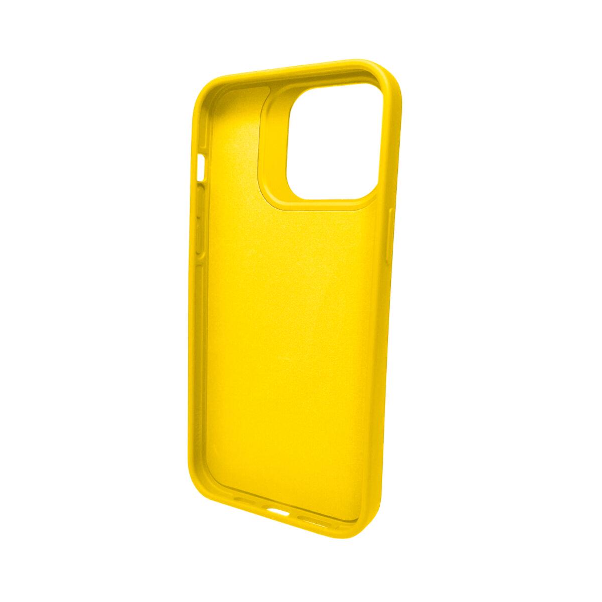 Противоударный чехол Cosmic Silky Cam Protect для Apple iPhone 13 Pro Yellow - фото 2