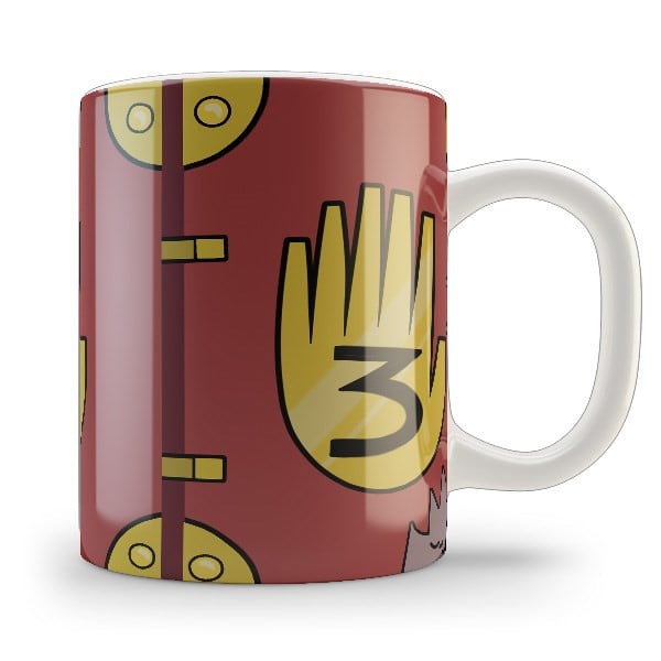 Чашка GeekLand Три щоденника Гравіті Фолз 330 мл