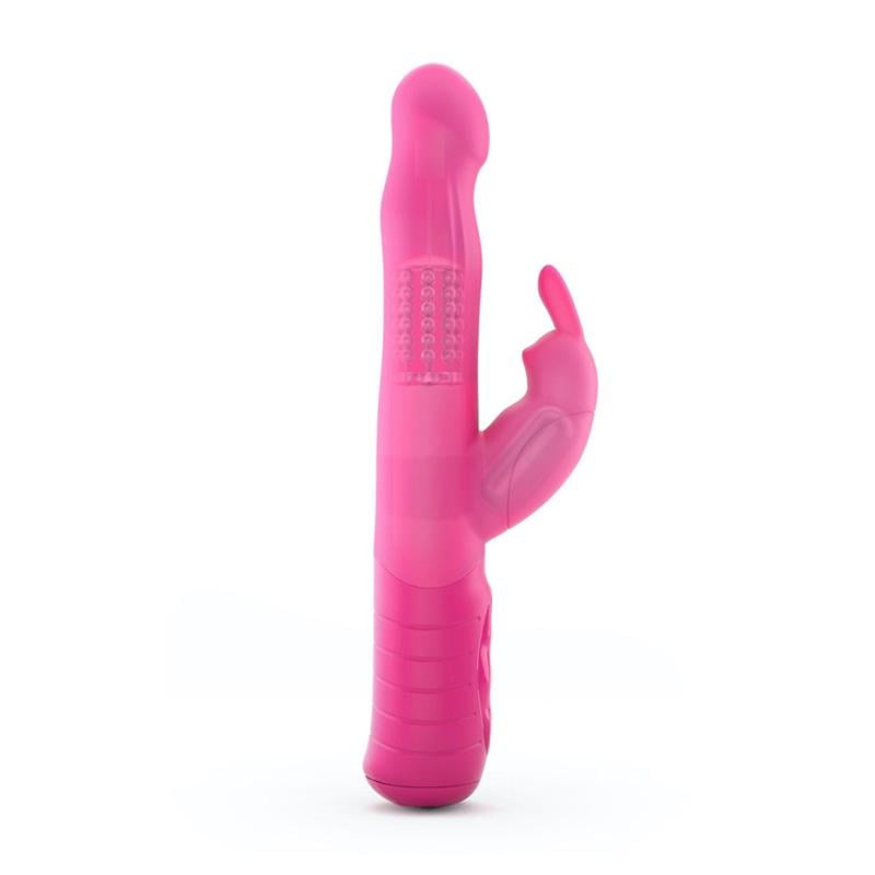 Вибратор-Rabbit с ротацией и жемчужным массажем Dorcel Baby Rabbit Magenta 2.0 22 см Розовый (38247)