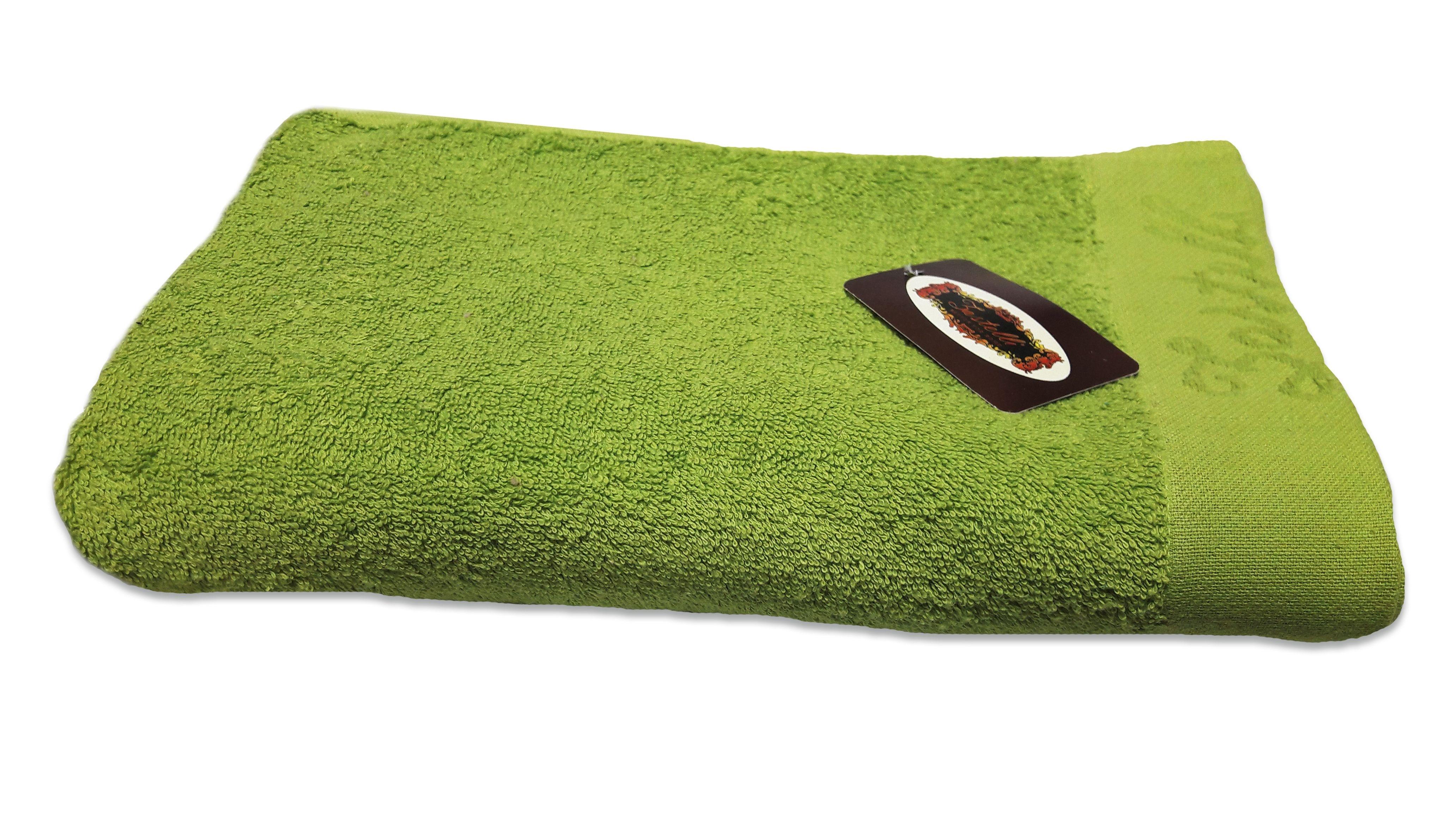 Рушник махровий Zastelli для ванної Border 70x140 см Pелений (10273-000916) - фото 1