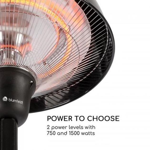 Інфрачервоний обігрівач Blumfeldt Heat Guard Blackline (10032566) - фото 7 Інфрачервоний обігрівач Blumfeldt Heat Guard Blackline (10032566) - фото 7