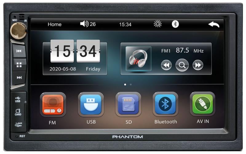 Автомагнітола Phantom DVX-729