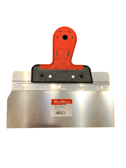 Шпатель алюмінієвий WoffMann гумова ручка 250/90 мм (і2024)